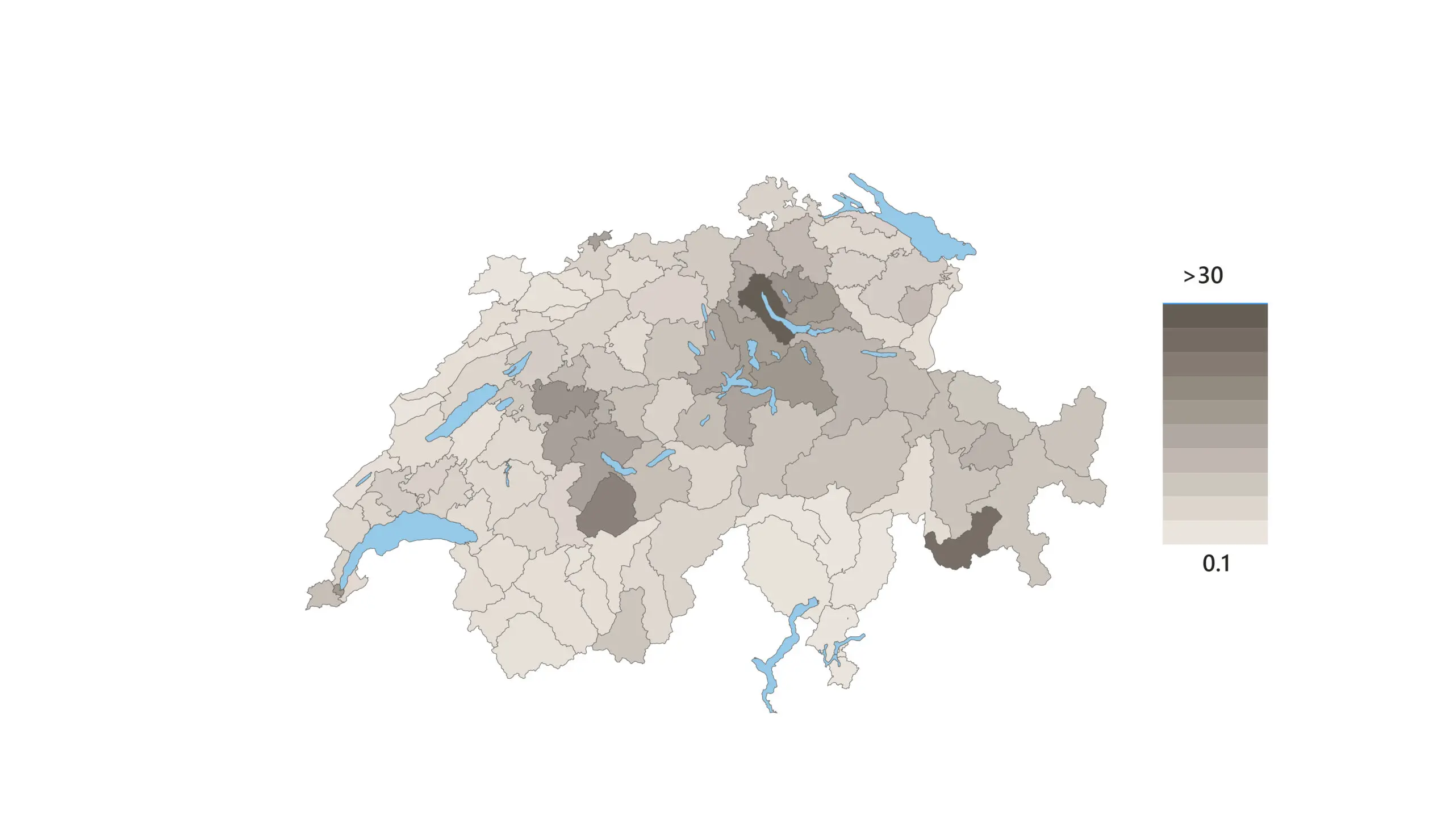 Grafik Angebot und Nachfrage Einfamilienhäuser